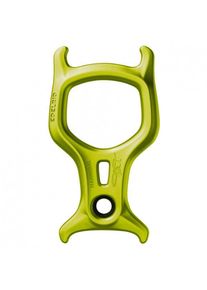Edelrid Hannibal Descender yellow/olive