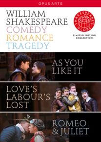Shakespeare's Globe: Comedy, Romance, Tragedy (Thea Sharrock;Dominic Dromgoole;) (DVD / Box Set)