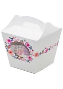 Krabi�ka na cupcakes Boho Flowers 8 ks