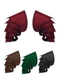 Leather Pauldrons - Dragon Rider