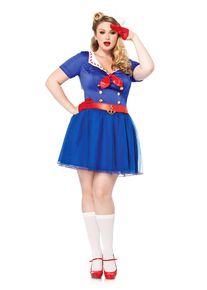 Leg Avenue Sexy Retro Matrosin XXL Kost&uuml;m