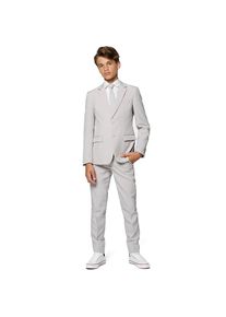 OppoSuits Teen Groovy Grey Suit for Teenagers