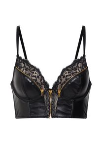 Hunkemöller Hunkemöller Ženy Podprsenka 'Talia' zlatá / černá 75