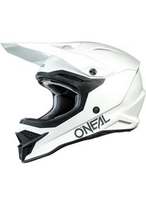 O Neal Oneal 3Series Solid Motokrosová přilba XL Bílá