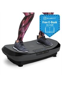 Klarfit VIBE 4DX Pro, vibračn&iacute; plo&scaron;ina, 300 W, 4 programy, 4DX TripleMotor, &scaron;edo/čern&aacute;