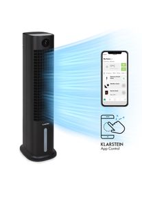 Klarstein Skytower Grand Smart, ochlazovač vzduchu, 80 W, 480 m³/h, 8 litrů, přenosný