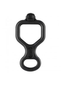 Petzl Huit Antibrulure Descender black/grey