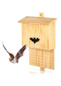 Blumfeldt Domeček pro netopýry, hnízdo, pomoc při přezimování, celoročně obyvatelný, piniové dřevo