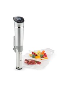 Klarstein Quickstick Flex, sous vide vařič, 1300 W, 0-95 °C, 3D cirkulace, IPX7, časovač, stříbrný