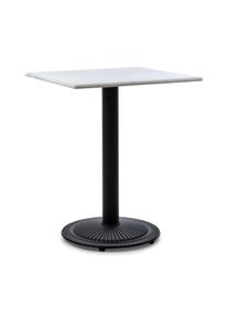 Blumfeldt Patras Onyx, bistro stolek, secesní styl, mramor, 60x60cm, v: 72cm, kulatý