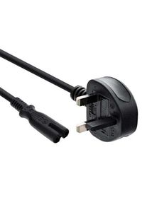 Inline power cable C7 to Type G (UK, Ireland, Singapour, ...) 1,8 m