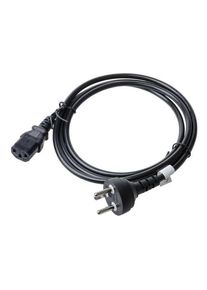 Inline IEC connector C13 to Type K (DK, GL) 1,8 m