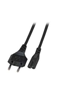 Inline power cable C7 to Type C (euro plug) 2 m