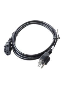 Inline IEC connector C13 to Type B (US, CA, MX) 1,8 m