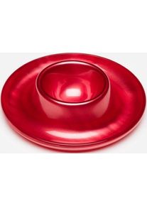 G.F. Heim Söhne Eierbecher aus Acrylglas rot 770-21