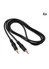 FRONTSTAGE 6x 3,5 mm jack kabel, stereo, 1,5m