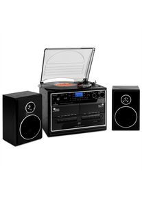 Stereo zařízení Auna 388-BT, gramofon, magnetofon, bluetooth