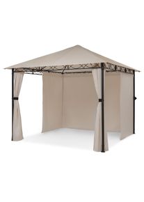 Blumfeldt Mondo, zahradní pavilon, párty stan, altán, 3x3 m, ocel, polyester