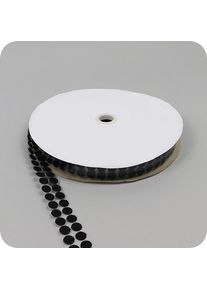 Hook and loop dots roll, hook | 13 mm | black