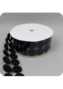 Hook and loop dots roll, hook | 45 mm | black