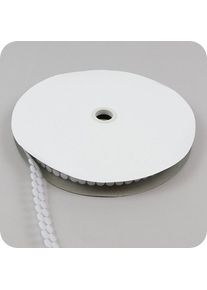 Hook and loop dots roll, loop | 10 mm | white