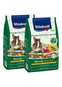 Vitakraft Emotion Beauty Selection Adult zakrslý králíček 2 × 1,5 kg