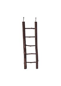 Trixie Natural Living dřevěn&yacute; žebř&iacute;k hračka pro pt&aacute;ky 7 bid&yacute;lek / 30 cm
