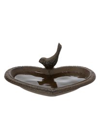 Trixie nap&aacute;ječka pro pt&aacute;ky z litiny ve tvaru srdce, 250 ml