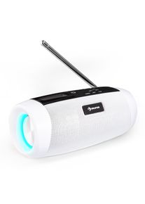 Auna Blaster DAB Radio, přenosný Bluetooth reproduktor, DAB/DAB+/FM, baterie, LCD