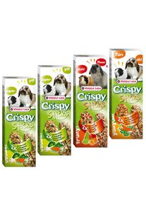 Míchané balení Versele-Laga Crispy Sticks býložravci.- 4 x 2 tyčinky (440g)