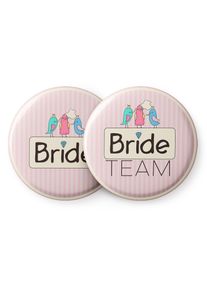 Spielehelden Odznaky Sweet Bride na holčič&iacute; rozlučku se svobodou 12 odznaků 5,6 cm extra velk&yacute; d&aacute;rek pro rozlučku se svobodou