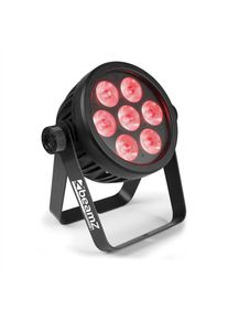 Beamz Professional BAC500 Aluminium, ProPar 7x 14W 7 v 1 LED diod, RGBA-UV-CW / WW, čern&yacute;