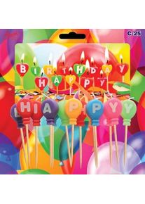 Sv��ky dortov� Bal�nky Happy Birthday