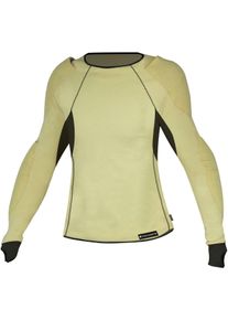 Trilobite Skintec, functional shirt women , color: Yellow/Black , size: S