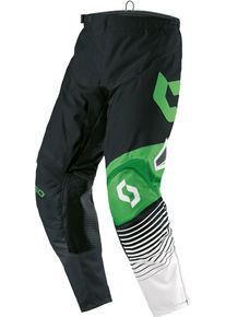 Scott 350 Track, textile pants kids , color: Black/White , size: 24