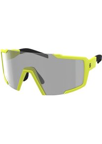 Scott Shield LS 6533249, sunglasses photochromic , color: Matt-Neon-Yellow Clear/Tinted , size: One Size