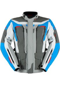 Furygan Voyager, textile jacket waterproof , color: Light Grey/Grey/Light Blue , size: L