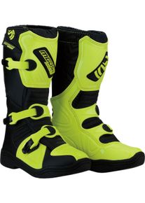 Moose Racing M1.3, boots youth , color: Black/Neon-Yellow , size: 5 US