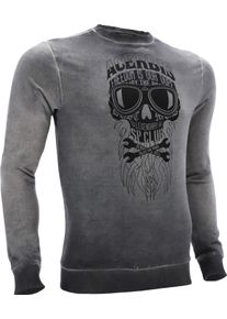 Acerbis SP Club Roadrace, sweatshirt , color: Dark Grey/Black , size: S
