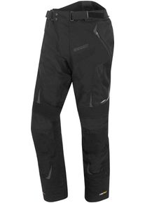 GERMOT X-Air Evo Pro, textile pants waterproof , color: Black/Neon-Yellow , size: M