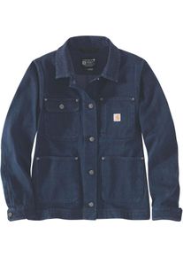 Carhartt Denim, jeans jacket women , color: Dark Blue (H86) , size: XS