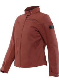 Dainese Rochelle D-Dry, textile jacket waterproof women , color: Dark Red , size: 42