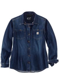 Carhartt Zion, jeans blouse , color: Dark Blue (H85) , size: M