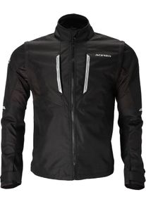 Acerbis X-Duro, textile jacket , color: Black , size: XL