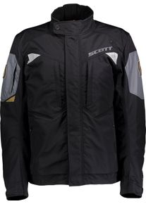 Scott Terrain Dryo, textile jacket waterproof , color: Black/Grey , size: L
