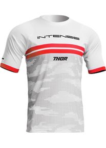 Thor Intense Assist Decoy S23, jersey short sleeve , color: Black/Dark Grey , size: S