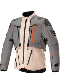 Alpinestars AMT-10R, textile jacket Dryster , color: Light-Grey/Beige/Orange , size: L