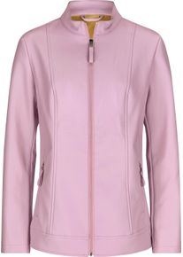 Damske Bunda z imitace kůže, svrchn&iacute; vrstva z PU, snadn&aacute; &uacute;držba růžov&aacute; ,velikost 44