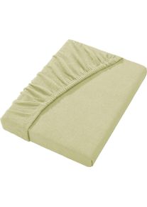wäschepur unisex Natahovací prostěradlo světlezelená ,velikost 1 kus 90x190 – 100x200 cm