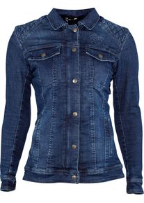 Rusty Stitches Dolly, blouse/textile jacket women , color: Blue , size: 40